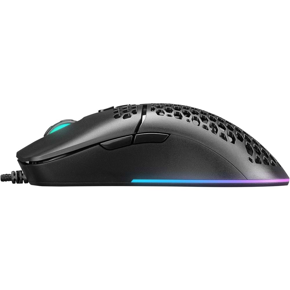 Rampage KM-R96 ELEMENTAL Q RGB Multmedia Klavye+7200dpi Mouse Gaming Set Siyah