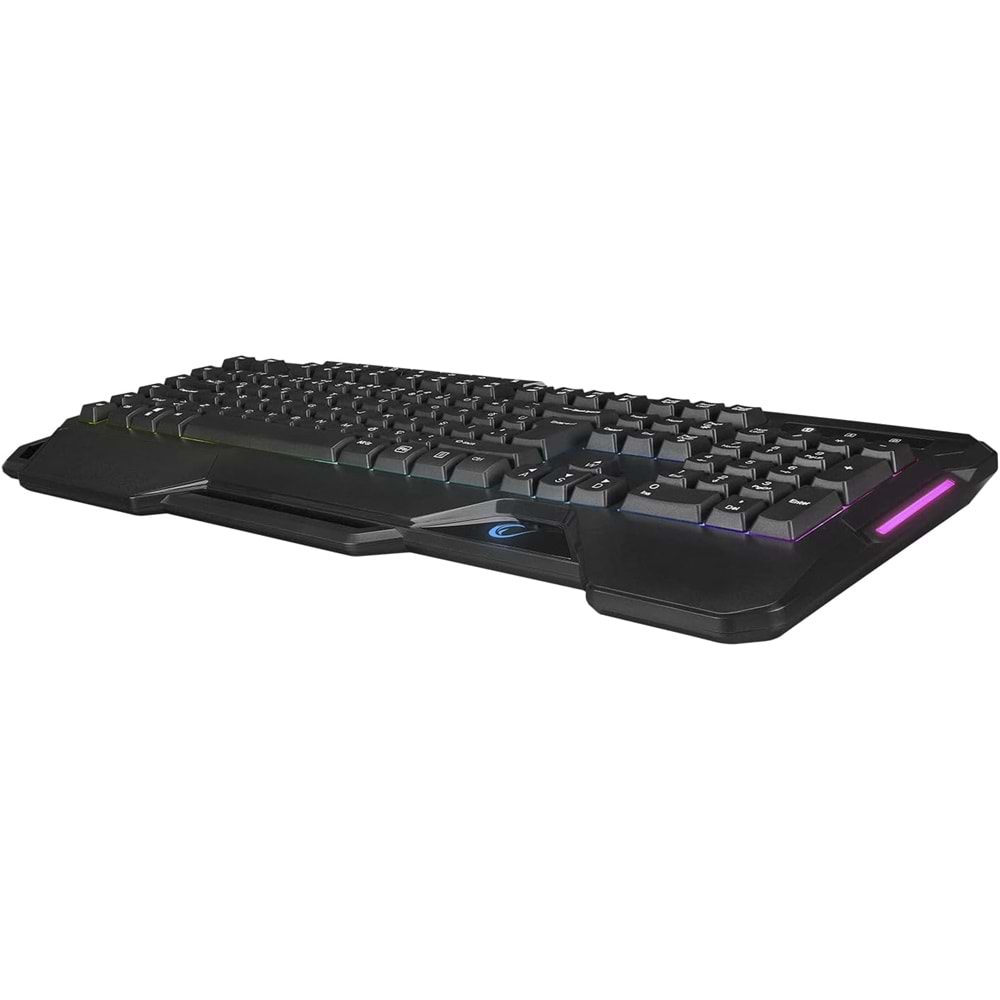 Rampage KM-R96 ELEMENTAL Q RGB Multmedia Klavye+7200dpi Mouse Gaming Set Siyah