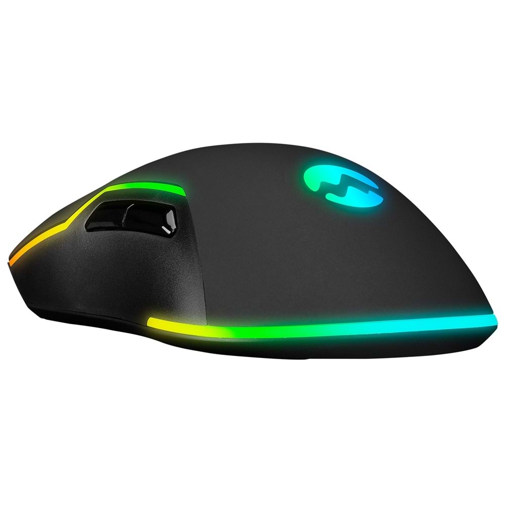 Everest SM-G14 DUSK Usb 1600-7200dpi RGB Ledli Siyah Gaming Optik Oyuncu Mouse