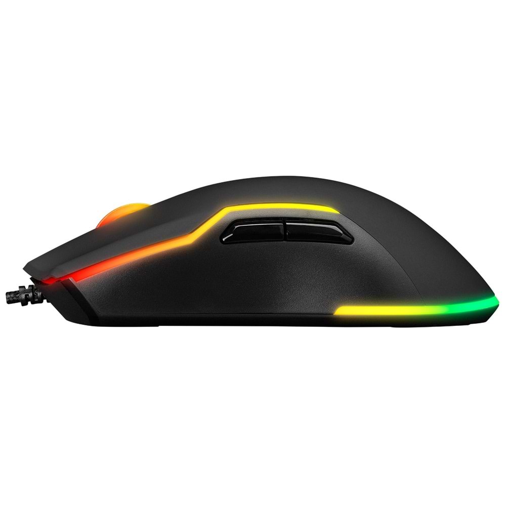 Everest SM-G14 DUSK Usb 1600-7200dpi RGB Ledli Siyah Gaming Optik Oyuncu Mouse