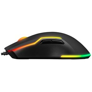 Everest SM-G14 DUSK Usb 1600-7200dpi RGB Ledli Siyah Gaming Optik Oyuncu Mouse