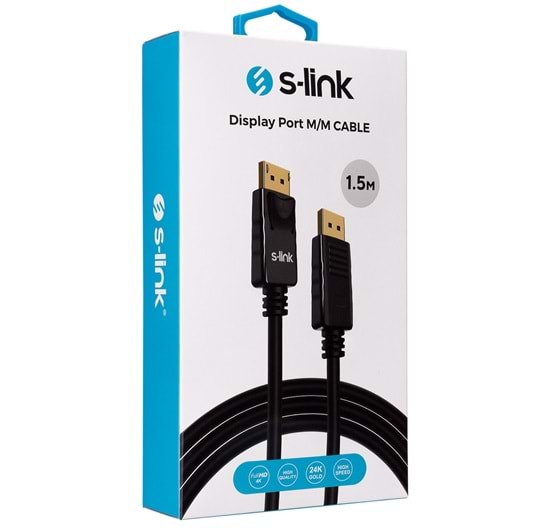 S-link SLX-460 4k-Display Port M/M 1.5m Kablo