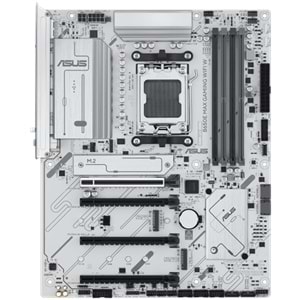 Asus B650E MAX GAMING WIFI W AMD B650 DDR5 M.2 DP/HDMI PCI 5.0 AM5 Anakart