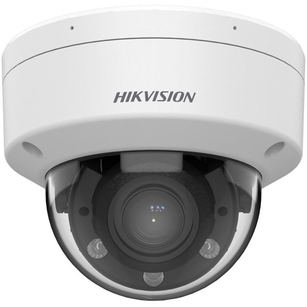 Hikvision DS-2CD1743G2-LIZSU 4MP 2.8-12m Mot. Akıllı Hibrit Işık Dome Dahili Mik