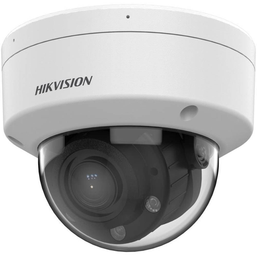 Hikvision DS-2CD1743G2-LIZSU 4MP 2.8-12m Mot. Akıllı Hibrit Işık Dome Dahili Mik