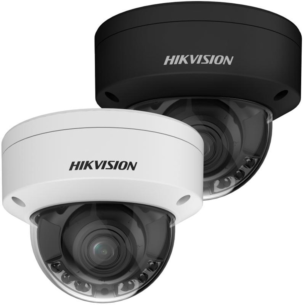 Hikvision DS-2CD1743G2-LIZSU 4MP 2.8-12m Mot. Akıllı Hibrit Işık Dome Dahili Mik