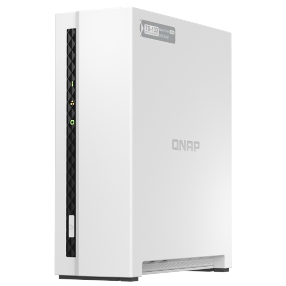 Qnap TS-133 2GB (1x3.5 /2.5 ) Tower NAS