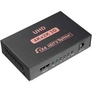 Hytech HY-LU4 4 Port 4K*2K HDMI Splitter