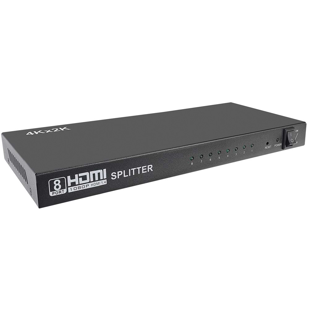 Hytech HY-LU8 8 Port 4K*2K HDMI Splitter