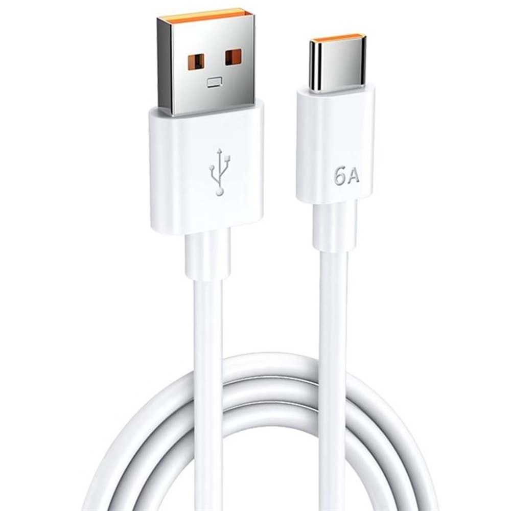 Sensei SNSDC-0.25M USB To Type-C 6A Data ve Şarj Kablosu (0.25m)