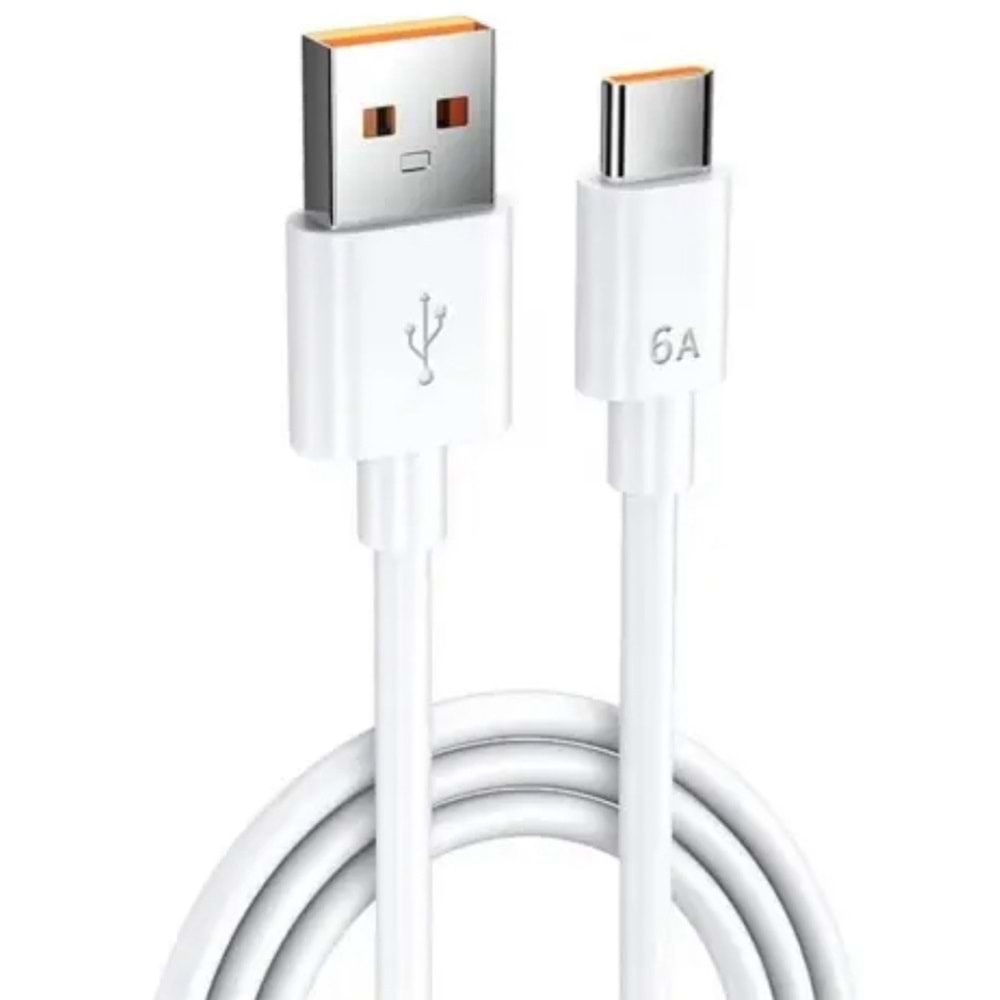 Sensei SNSDC-1M USB To Type-C 6A Data ve Şarj Kablosu (1m)