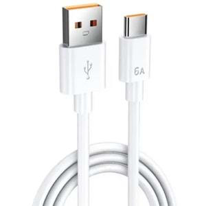 Sensei SNSDC-1M USB To Type-C 6A Data ve Şarj Kablosu (1m)