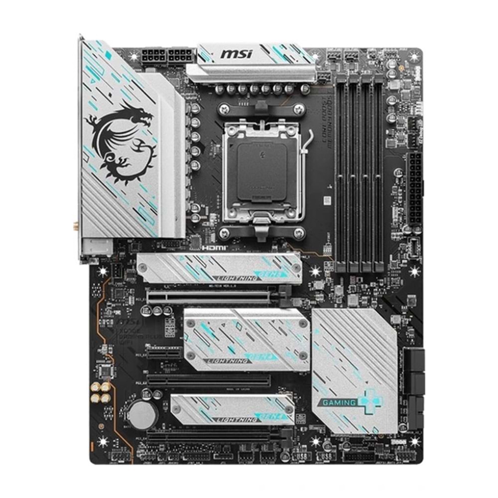 MSI X670E Gaming Plus Wifi AM5 Ryzen DDR5 Hdmi Dp