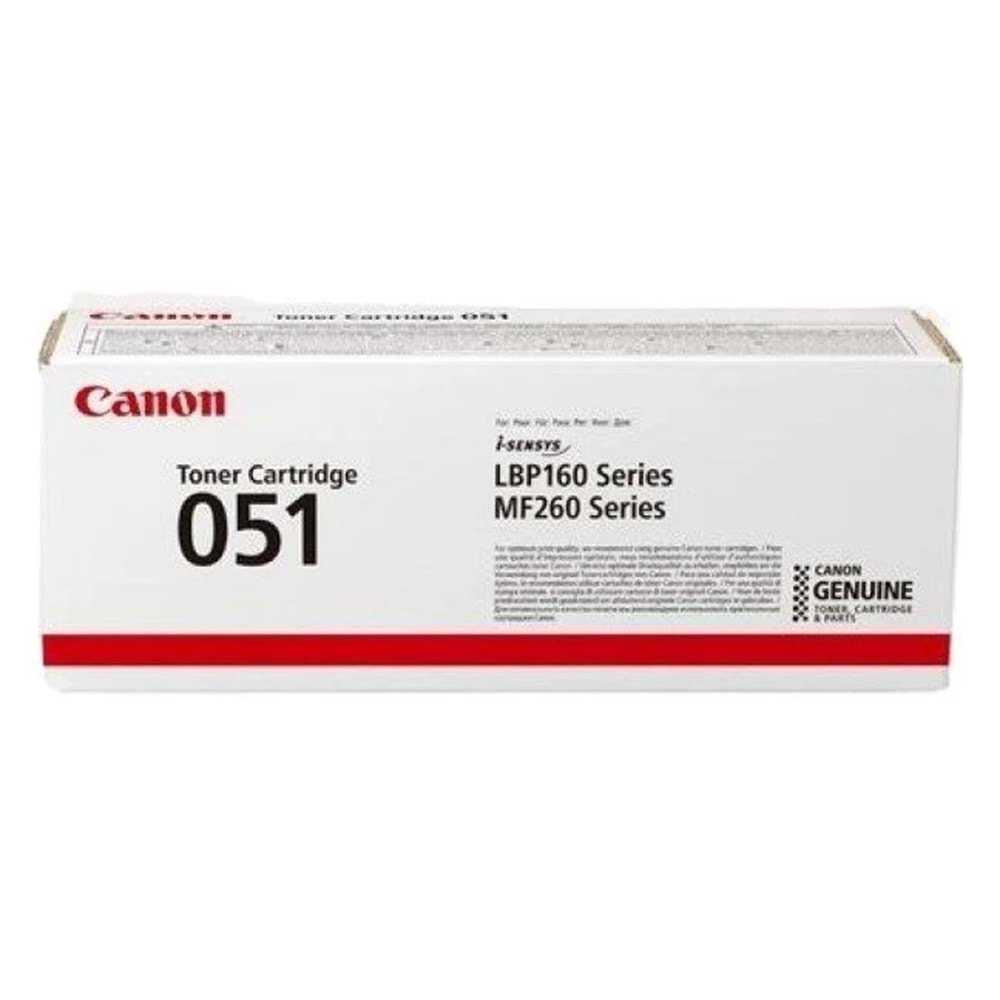Canon CRG-051 BK Siyah Toner