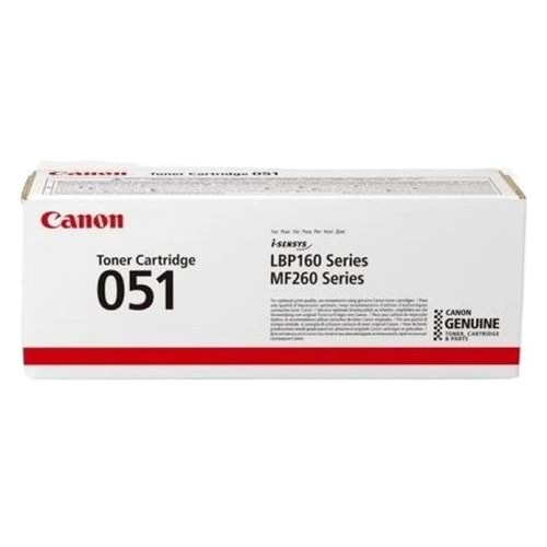 Canon CRG-051 BK Siyah Toner