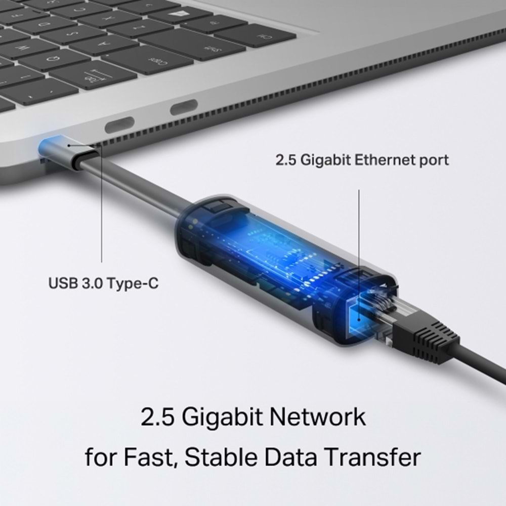 Tp-Link UE302C Type-C to RJ-45 Gigabit Adaptör