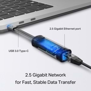 Tp-Link UE302C Type-C to RJ-45 Gigabit Adaptör