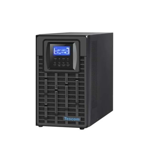 Tescom Teos+ 10 kVA (16x7AH ) 1F/1F (4/8dk) On Line UPS