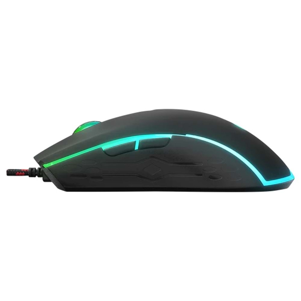 Rampage KM-404 ARGENTI Q Rainbow USB Gaming Combo Klavye+Kulaklık+Mouse+Mousepad