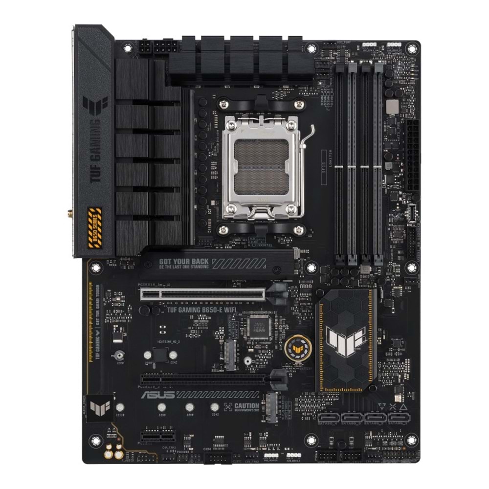 Asus TUF GAMING B650E-E WIFI AMD B650 DDR5 USB3.2 DP/HDMI PCI 5.0 AM5 Anakart