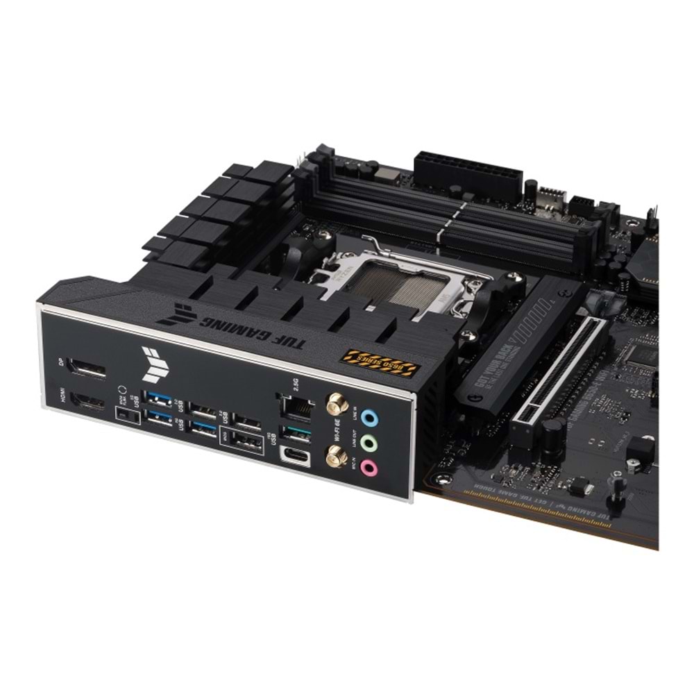 Asus TUF GAMING B650E-E WIFI AMD B650 DDR5 USB3.2 DP/HDMI PCI 5.0 AM5 Anakart