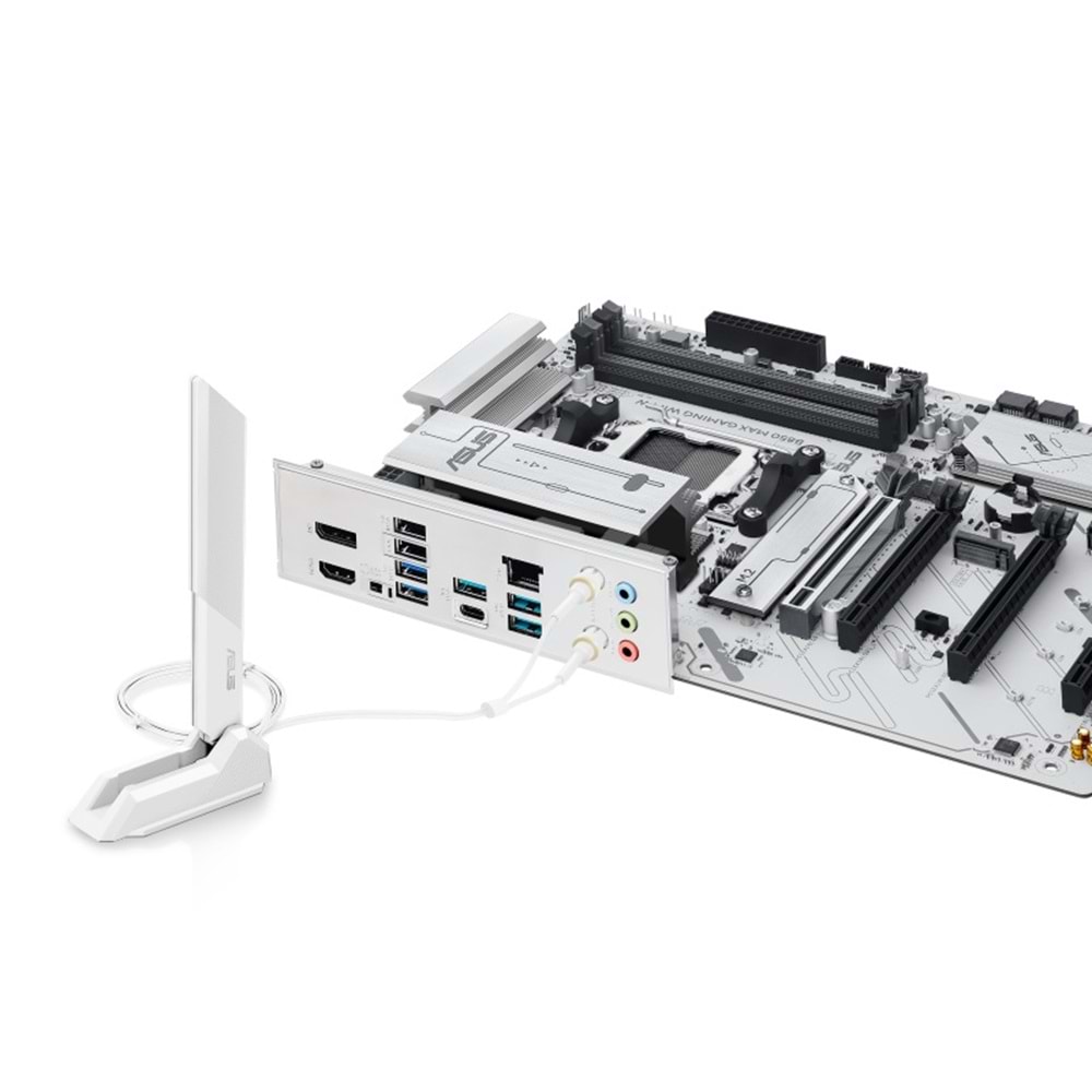 Asus B850 MAX GAMING WIFI W AMD B850 DDR5 M.2 USB3.2 DP/HDMI PCI 5.0 AM5 Anakar