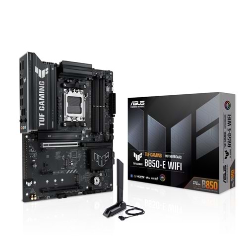 Asus TUF GAMING B850-E WIFI AMD B850 DDR5 M.2 USB3.2 DP/HDMI PCI 5.0 AM5 Anakart