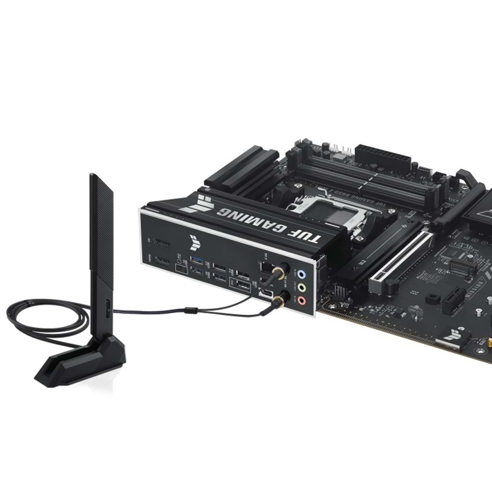Asus TUF GAMING B850-E WIFI AMD B850 DDR5 M.2 USB3.2 DP/HDMI PCI 5.0 AM5 Anakart