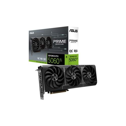 Asus PRIME-RTX5060-O8G 8GB 128Bit GDDR7 DP/HDMI PCI 5.0 Ekran Kartı