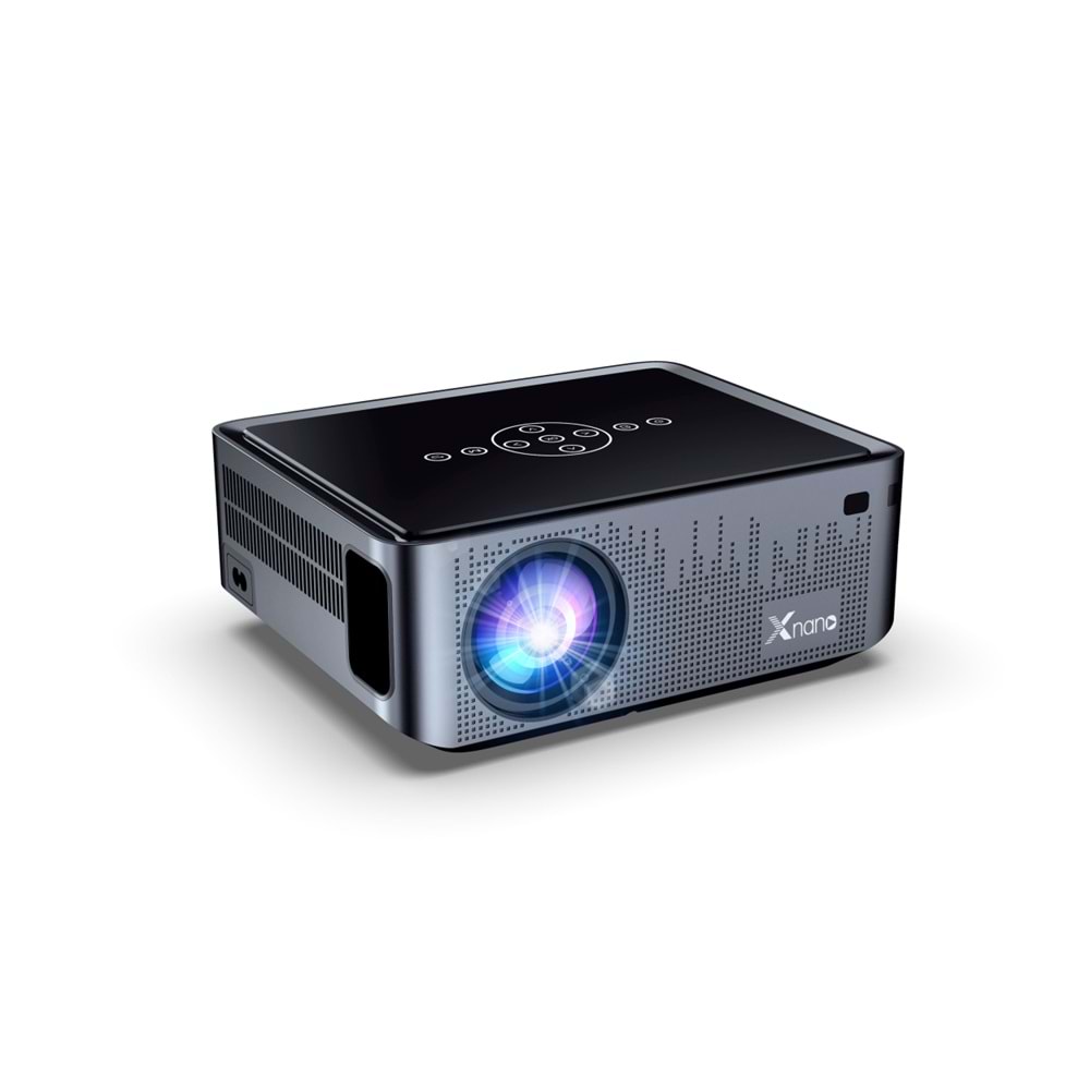 Xnano X1 Pro 4K(1080p) LED 400ANSI Wi-Fi,Bluetooth Android Projeksiyon (Siyah)