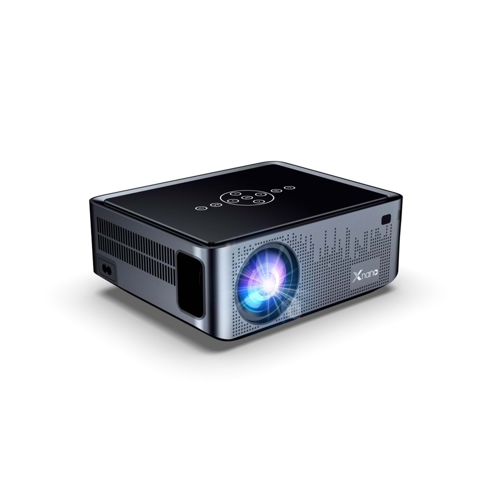 Xnano X1 Pro 4K(1080p) LED 400ANSI Wi-Fi,Bluetooth Android Projeksiyon (Siyah)