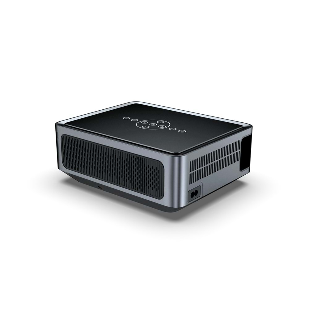 Xnano X1 Pro 4K(1080p) LED 400ANSI Wi-Fi,Bluetooth Android Projeksiyon (Siyah)