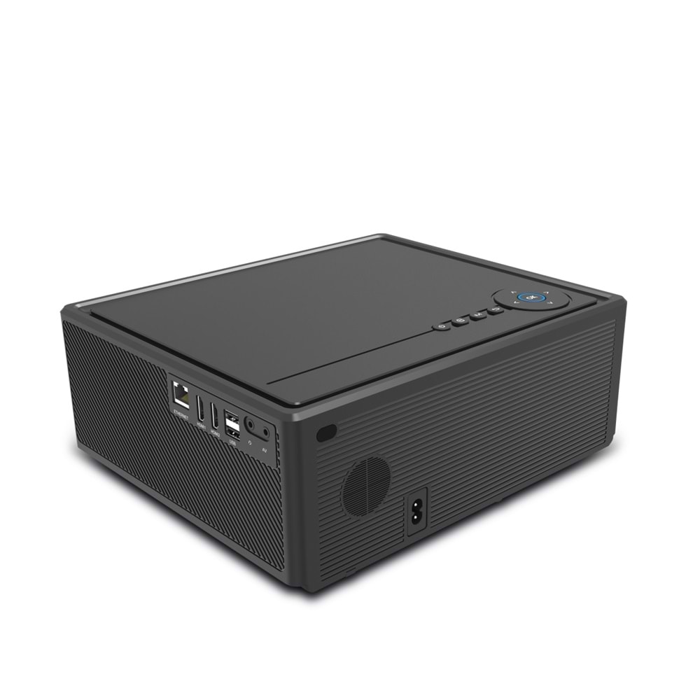 Xnano X7 4K(1080p) LED 600ANSI Eth,Wi-Fi,Bluetooth Android Projeksiyon (Siyah