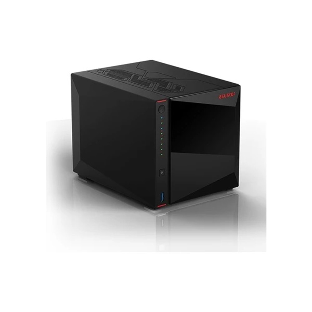 Asustor AS5404T NAS (N5105 İşlemci, 4GB RAM, 4 HDD Yuvalı, 2,5 GbE, USB 3.2,)