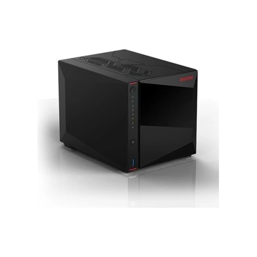 Asustor AS5404T NAS (N5105 İşlemci, 4GB RAM, 4 HDD Yuvalı, 2,5 GbE, USB 3.2,)