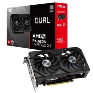 Asus GEFORCE DUAL-RX9060XT-8G 8GB GDDR6 128BIT 1XHDMI 2XDP Ekran Kartı