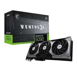 MSI GEFORCE RTX5090 32G VENTUS 3X OC 32GB GDDR7 512BIT 1XHDMI 3XDP Ekran Kartı