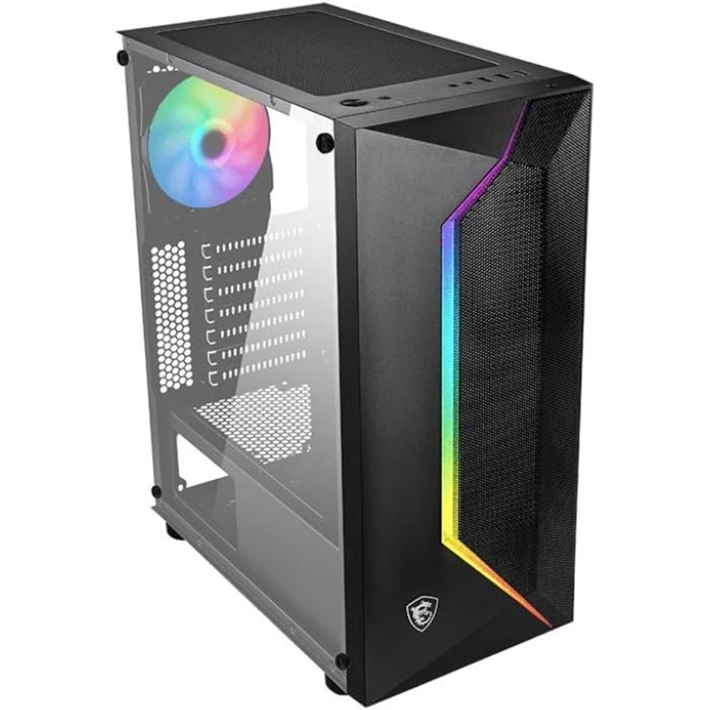 MSI MAG VAMPIRIC 100R TEMPERLİ CAM 1 X A-RGB FAN 1 X 120MM FAN ATX Gaming Bilgisayar Kasası