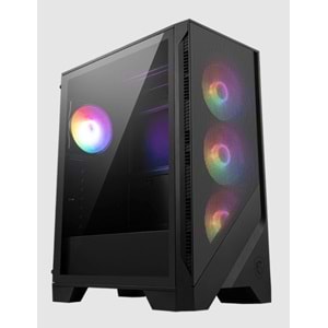 MSI MAG FORGE 121A B75 PCIE5 TEMPERLİ CAM 4 X120MM AUTO RGB FAN 750W BRONZ ATX Gaming Bilgisayar Kasası