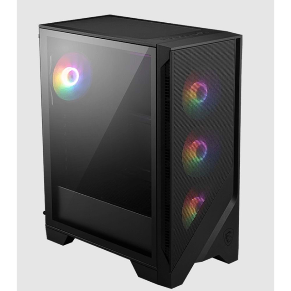 MSI MAG FORGE 121A B75 PCIE5 TEMPERLİ CAM 4 X120MM AUTO RGB FAN 750W BRONZ ATX Gaming Bilgisayar Kasası