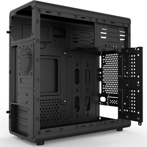 Vento CIO TML-117 MICRO ATX 2xUSB3.0 Siyah Kasa 300W
