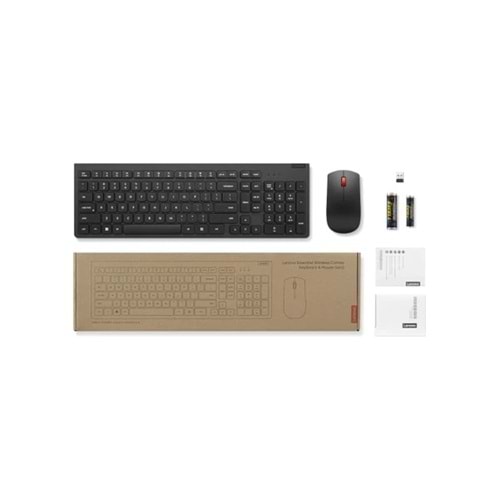 Lenovo Essential Kablosuz Q Klavye Mouse 4X31N50744