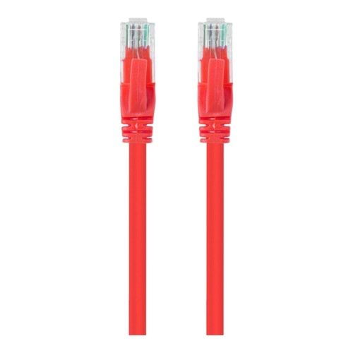S-Link SL-CAT6030RE 0,30MT UTP CAT6 Patch Kablo Kırmızı