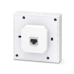 TP-Link Omada EAP650-WALL AX3000 Dual Band WIFI6 2XGBIT RJ45 Port 574MBPS/2.4GHZ/2402MBPS/5GHZ Access Point (Adaptörsüz)