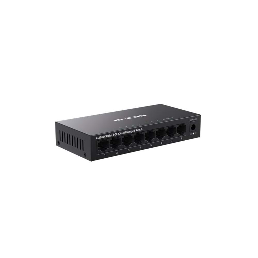 Ip-Com IP-G2208D 8 Port Gigabit Cloud Yönetilebilir Metal Kasa Switch