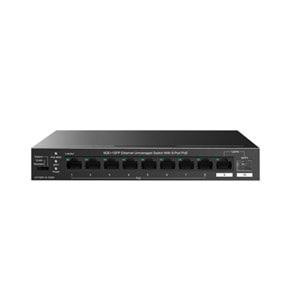 Ip-Com IP-G1110PF-8-120W 8 Port Gigabit + 1X1GB RJ45/SFP Port 120W 250 Metre POE Switch
