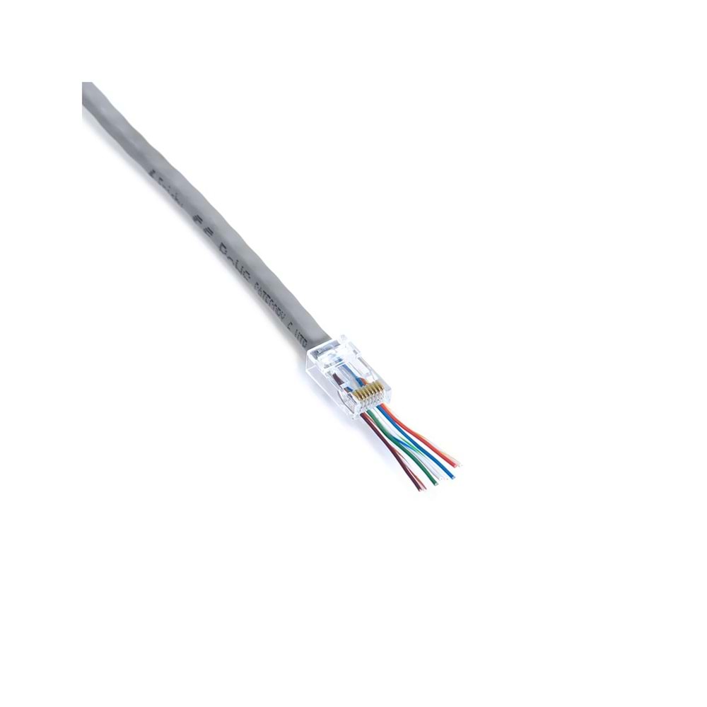 Frisby FNW-RJ4526N RJ45 CAT5 EZ Yeni Nesil Delikli Konnektör