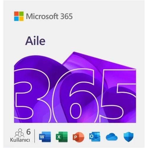 Microsoft Office 365 Aile – 6 Kişilik ESD Dijital Lisans (EP2-32296)