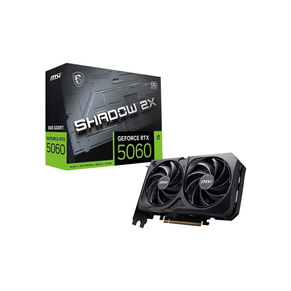 MSI GeForce RTX 5060 Ti 8GB SHADOW 2X OC GDDR7 128Bit PCIe 5.0 (3xDP + 1xHDMI)