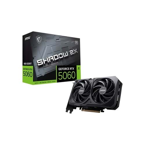 MSI GeForce RTX 5060 Ti 8GB SHADOW 2X OC GDDR7 128Bit PCIe 5.0 (3xDP + 1xHDMI)